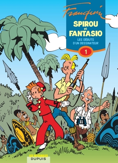 Spirou et fantasio - l'intégrale - tome 1 - les débuts d'un dessinateur - Image principale