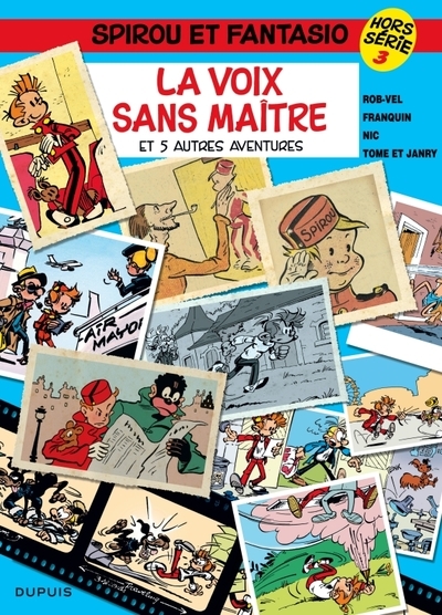 Spirou et fantasio - hors-série - tome 3 - la voix sans maître (et 5 autres aventures) - Image principale