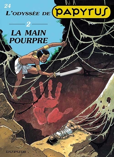 Papyrus - tome 24 - la main pourpre (l'odyssée de papyrus ii) - Image principale