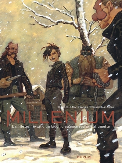 Millénium - intégrale - tome 2 - la fille qui rêvait d'un bidon d'essence et d'une allumette - Image principale