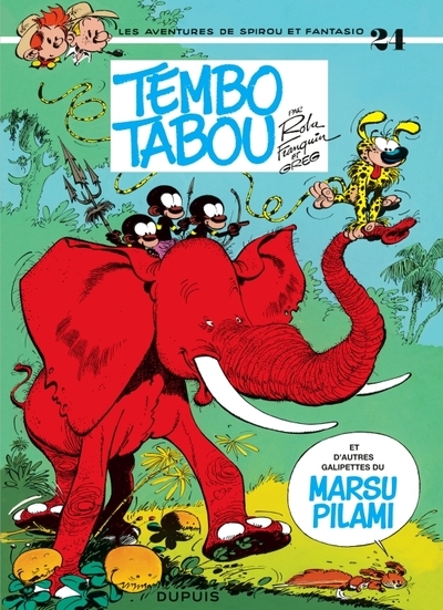 Spirou et fantasio - tome 24 - tembo tabou - Image principale