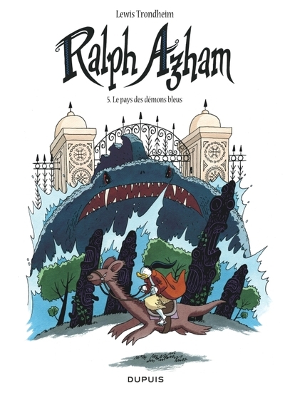 Ralph azham - tome 5 - le pays des démons bleus - Image principale