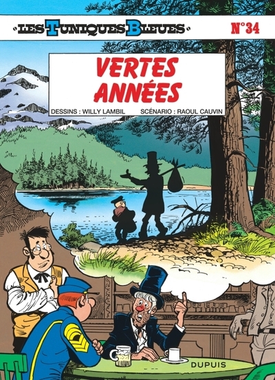 Les tuniques bleues - tome 34 - vertes années - Image principale
