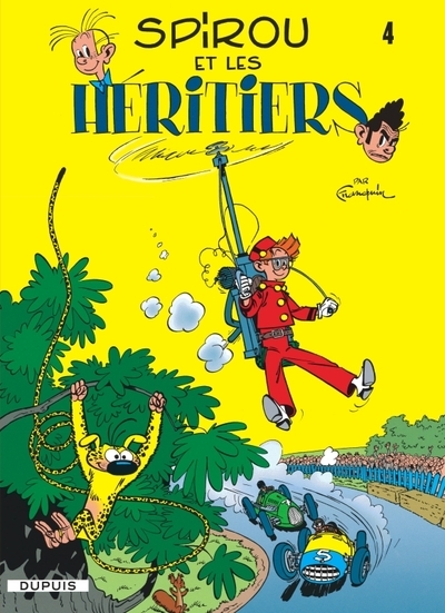Spirou et fantasio - tome 4 - spirou et les héritiers - Image principale