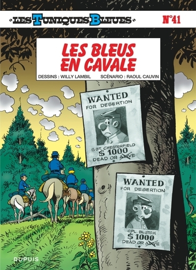 Les tuniques bleues - tome 41 - les bleus en cavale - Image principale