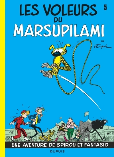 Spirou et fantasio - tome 5 - les voleurs du marsupilami - Image principale