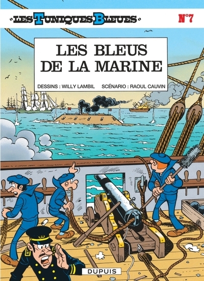 Les tuniques bleues - tome 7 - les bleus de la marine - Image principale