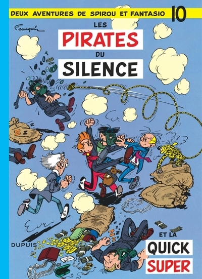 Spirou et fantasio - tome 10 - les pirates du silence - Image principale