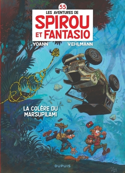 Spirou et fantasio - tome 55 - la colère du marsupilami - Image principale