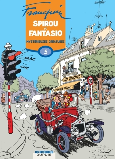 Spirou et fantasio - l'intégrale - tome 5 - mystérieuses créatures - Image principale
