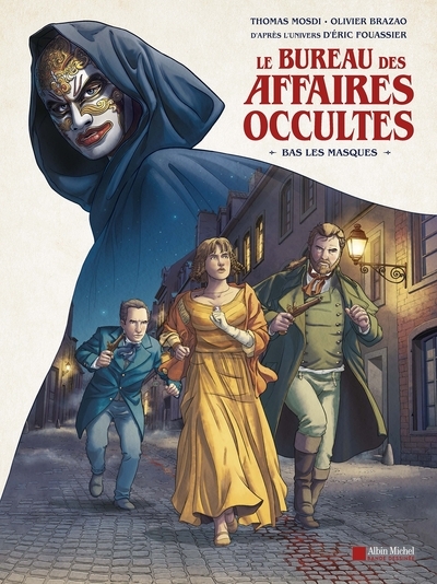 Le bureau des affaires occultes - bas les masques (bd) - Image principale