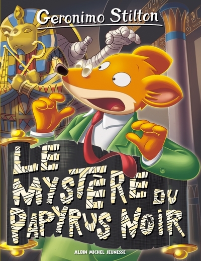 Geronimo stilton t86 le mystère du papyrus noir - Image principale
