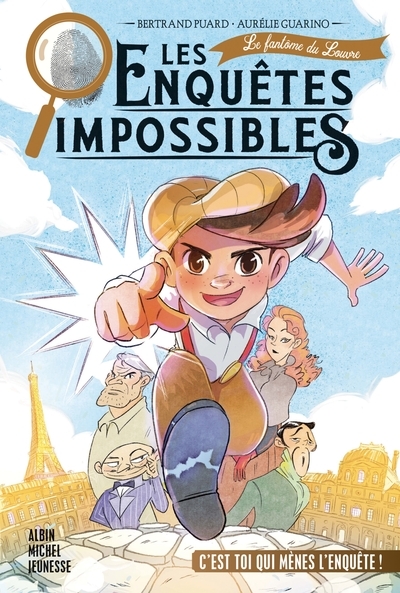 Les enquêtes impossibles - tome 1 - le fantôme du louvre - Image principale
