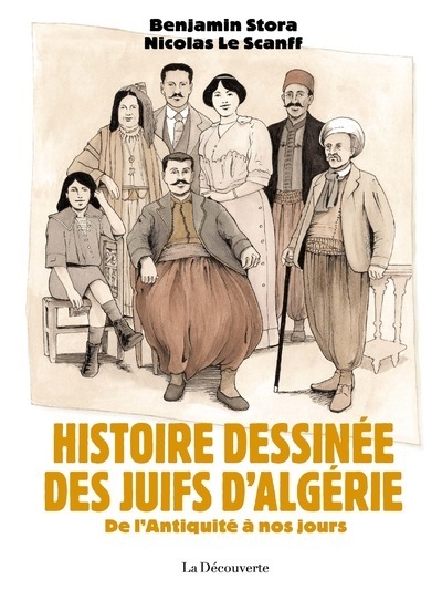 Histoire dessinée des juifs d'algérie - de l'antiquité à nos jours - Image principale