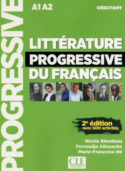 Littérature progressive du français débutant + cd 2ed - nc - Image principale