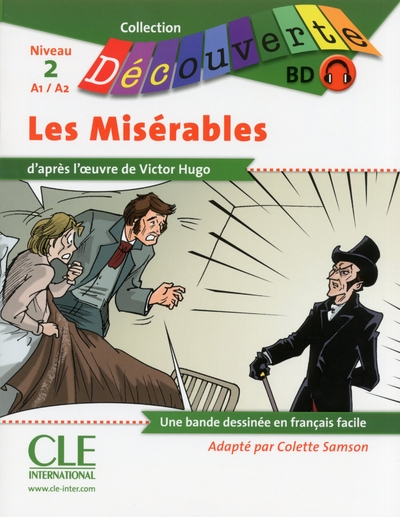 Livret de bande dessinee les miserables - Image principale