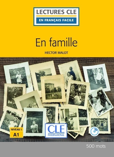 En famille lecture fle + cd 2ème édition - Image principale