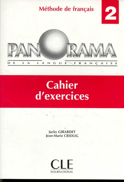 Panorama 2 s de francaiscahier d'exercices - Image principale