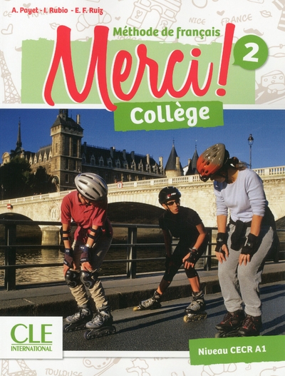Merci collège 2 élève + exercices + dvd cle - Image principale
