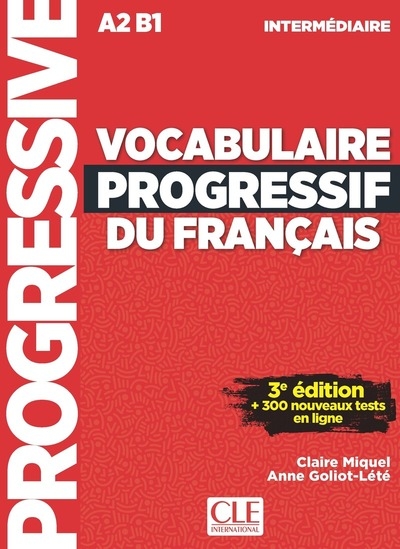 Vocabulaire progressif intermédiaire + appli 3è édition - Image principale