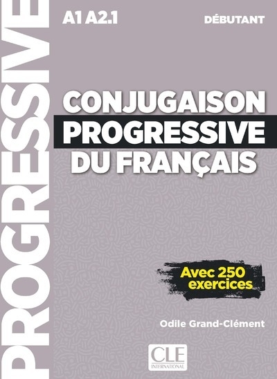 Conjugaison progressive débutant + cd audio nc - Image principale