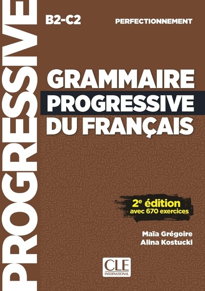 Grammaire progressive niveau perfectionnement nelle édition - Image principale