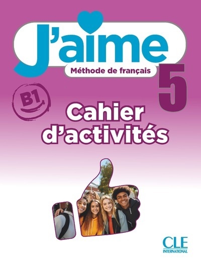 J'aime niveau 5 cahier d'exercices - Image principale