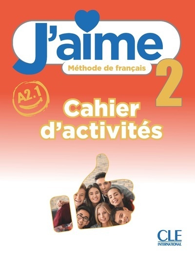 J'aime niveau 2 cahier d'exercices - Image principale