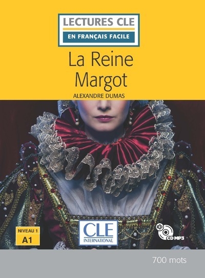 La reine margot niveau a1 + cd - lecture cle en français facile - Image principale