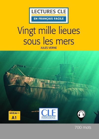 Vingt mille lieues sous les mers - lecture fle 2ème édition - Image principale