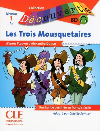 Livret de bande dessinee les trois mousquetaires 1 - decouverte - Image principale