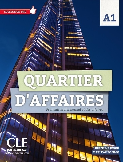 Quartier d'affaires fle niveau a1 élève + dvd - Image principale