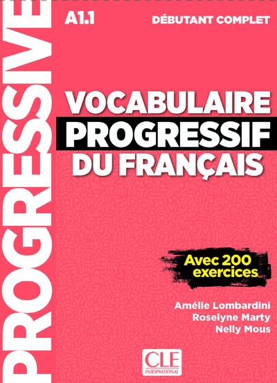 Vocabulaire progressif débutant complet + cd nouvelle couverture - Image principale