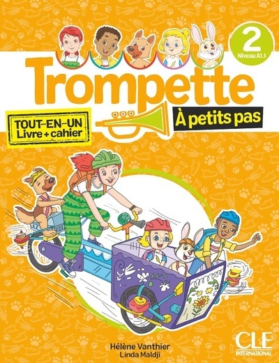 Trompette 2 à petits pas élève + exercices niveau a1.1 - Image principale
