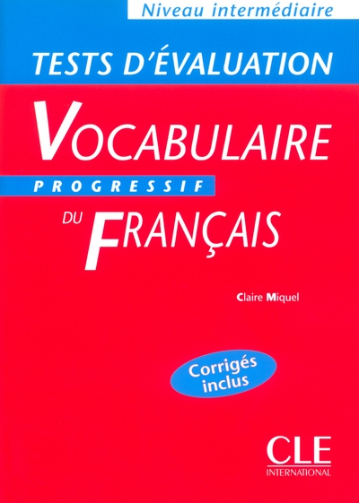 Tests evaluation vocabulaire progressive intermediaire - Image principale