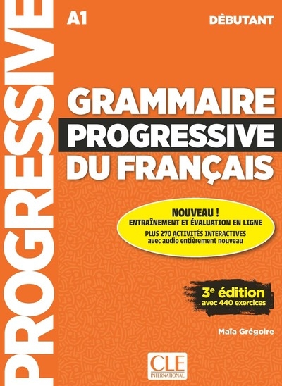 Grammaire progressive du français débutant + appli 3è éd. - Image principale