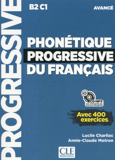 Phonétique progressive du français - avancé - nouvelle couverture - Image principale
