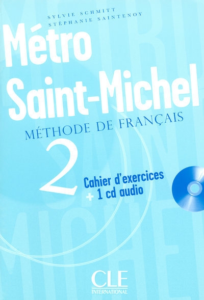 Metro st michel niv 2 cahier d exercices + 1 cd audiode francais - Image principale