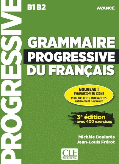 Grammaire progressive du français niveau avancé + appli + cd 3ème édition - Image principale