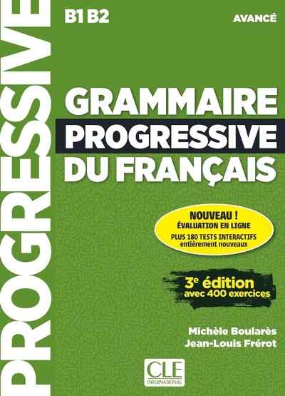 Grammaire progressive du français niveau avancé + appli 3ème édition - Image principale