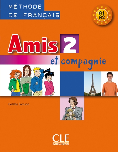 Amis et compagnie niveau 2 élève a1 a2 méthode de francais - Image principale