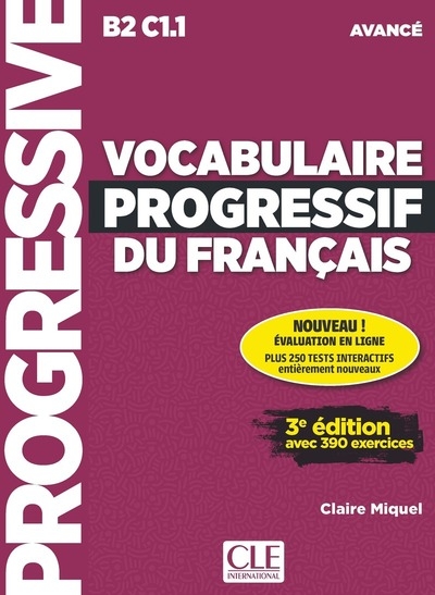 Vocabulaire progressif du français avancé + appli 2ed - Image principale