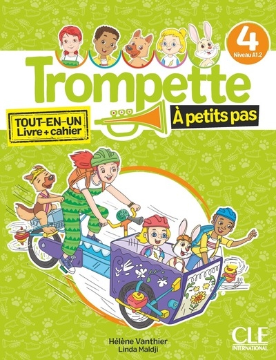 Trompette 4 à petits pas élève + exercices niveau a1.2 - Image principale