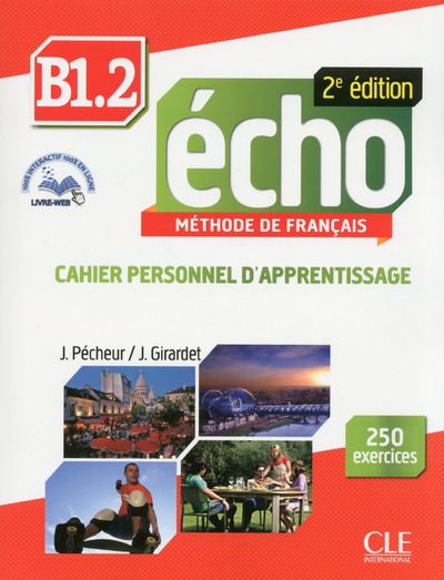 Echo b1.2 cahier d'apprentissage + cd audio 2ed - Image principale