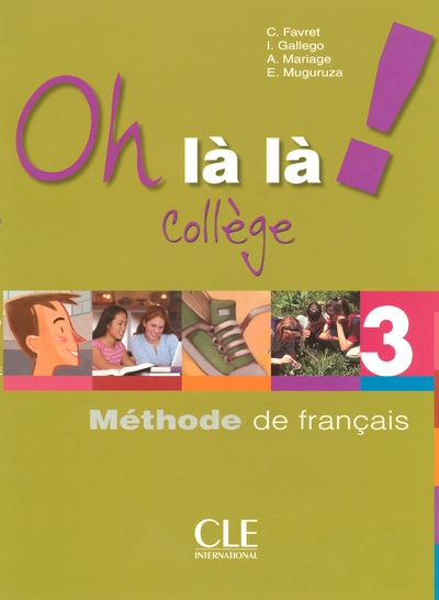 Oh la la 3 eleve + exercices version college - Image principale