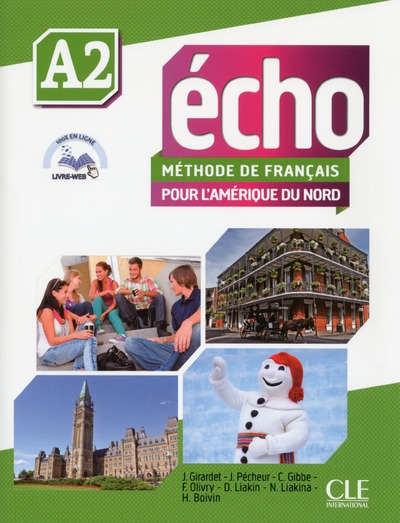 Echo version amerique du nord - a2 + dvd +livre web - Image principale