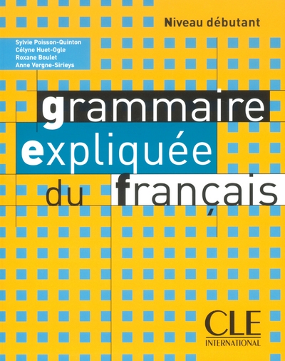 Grammaire expliquee du francaisdebutant - Image principale