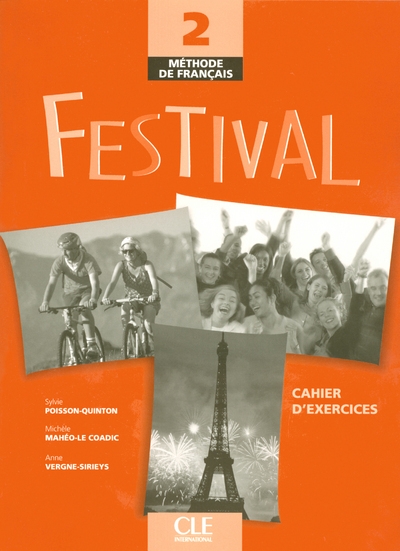 Festival 2 de francais cahier d'exercices + cd - Image principale