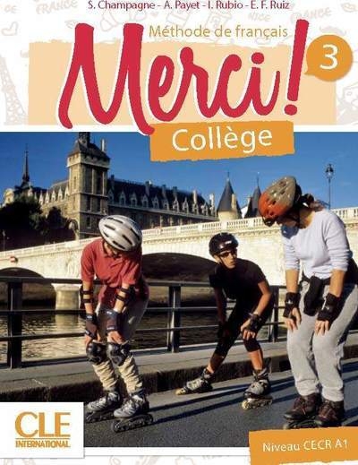 Merci collège 3 élève + exercices + dvd nc - Image principale