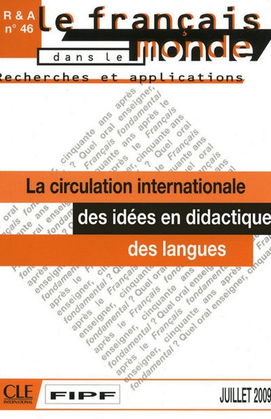 La circulation internationale des idees en didactique des langues - recherches et applications n46 - Image principale